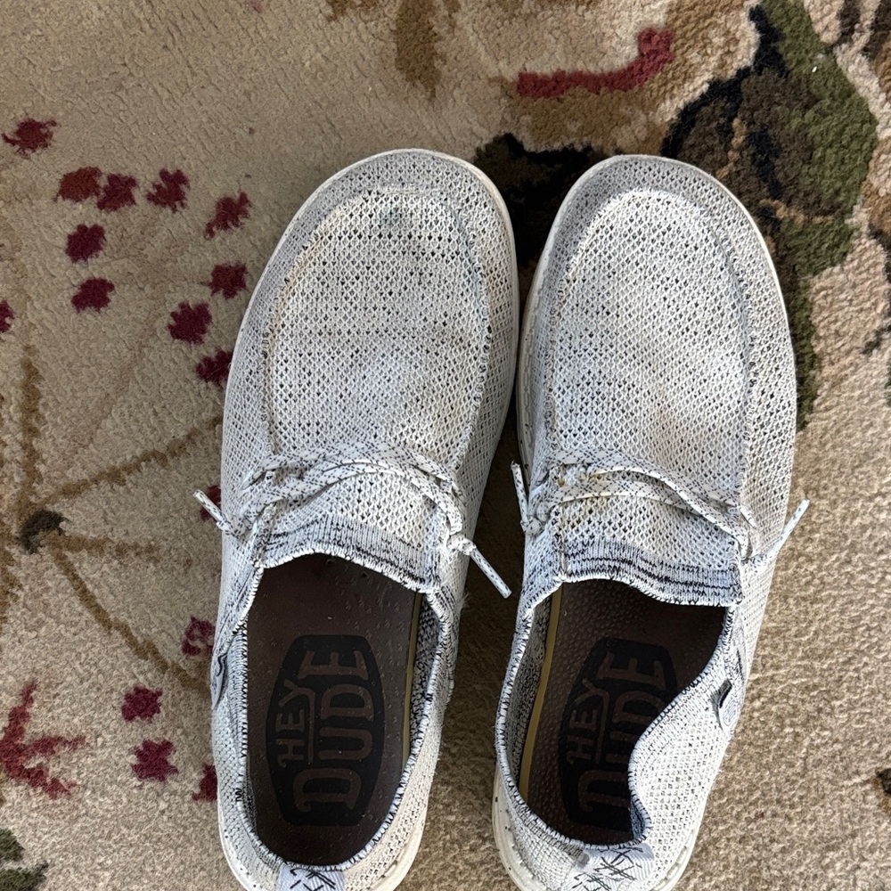 Hey Dude Men's Gray Loafers